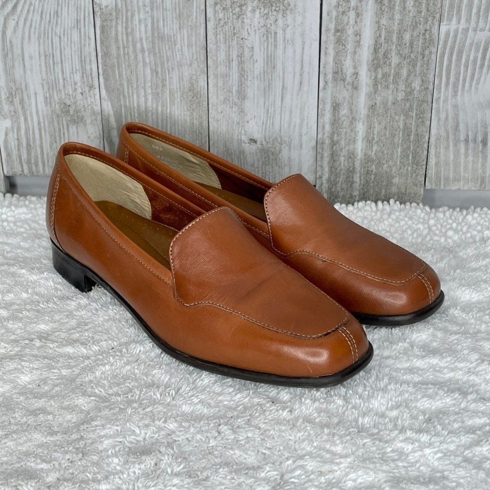Naturalizer Tan Leather Loafers Size 7 N